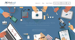 Desktop Screenshot of medcruit.com
